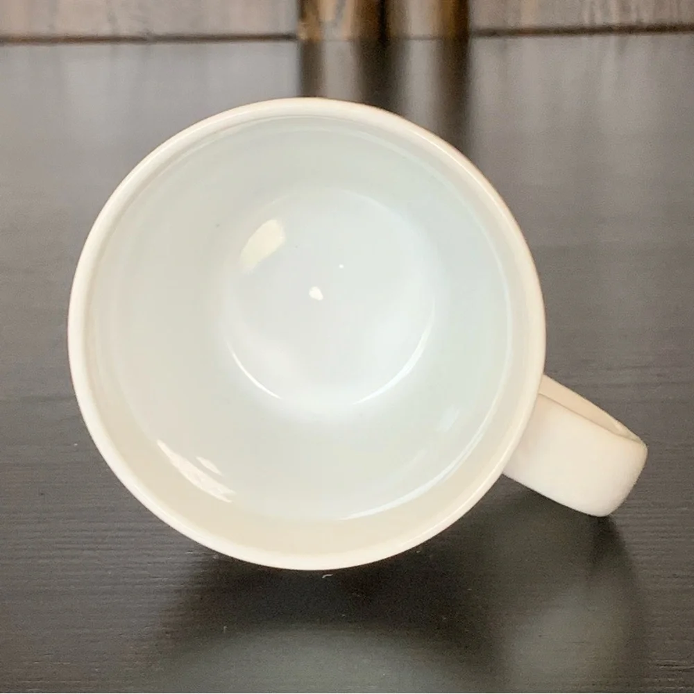 Crate & Barrel Ice Skating Gingerbread Man Espresso Mug - 2012